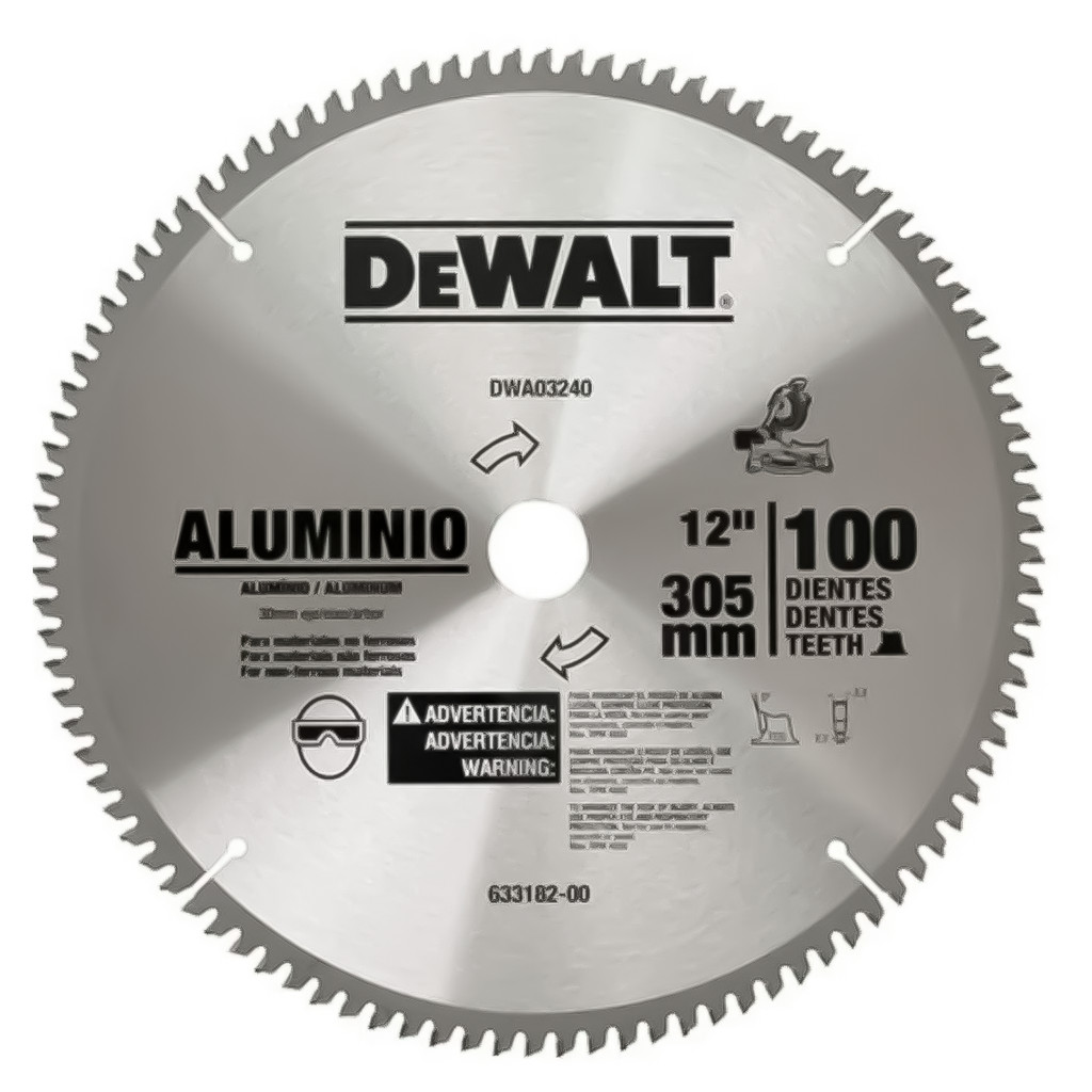 Disco De Corte Para Serra Circular 12Pol. 305mm X 30mm 100 Dentes Marcenaria Alvenaria Profissional