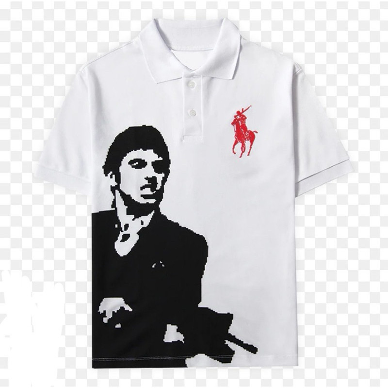 Camisa Polo Scarface Streetwear Casual Algodão