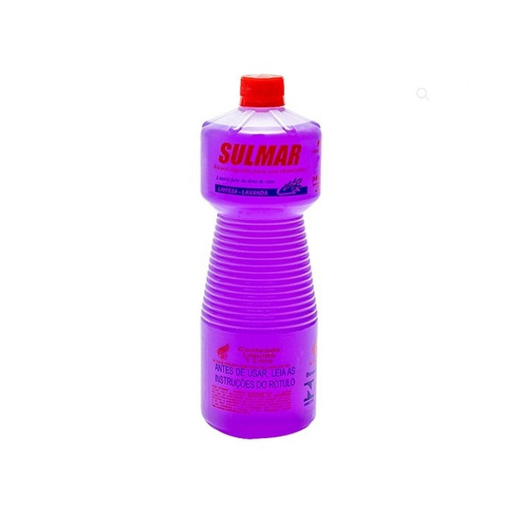 ALCOOL 46 SULMAR PERFUMADO LAVANDA 1LT