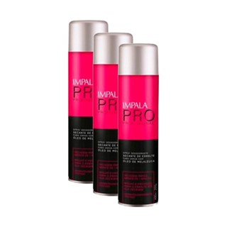 Kit Spray Secante De Esmalte Impala Melaleuca 400ml (3 unidades) em Oferta na Shopee