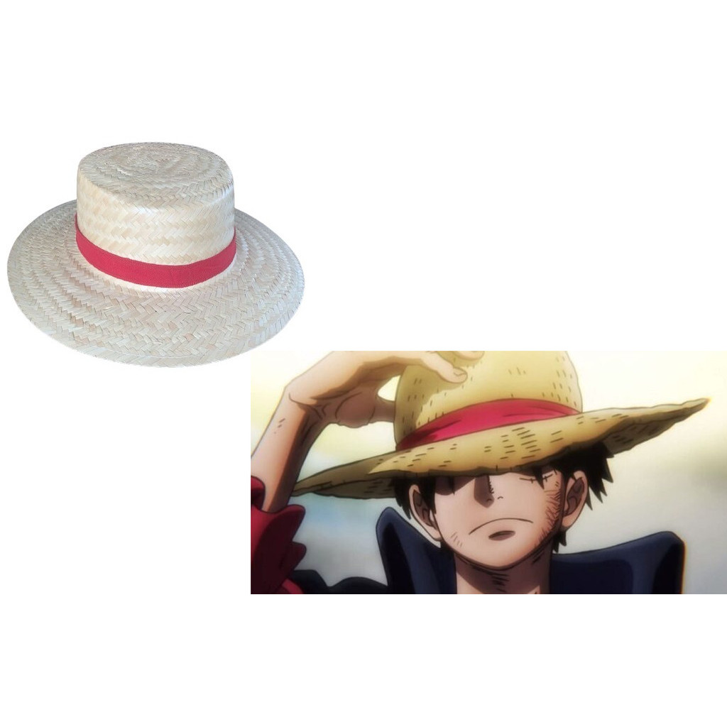 Chapeu de palha estilo Luffy one piece excelente qualidade