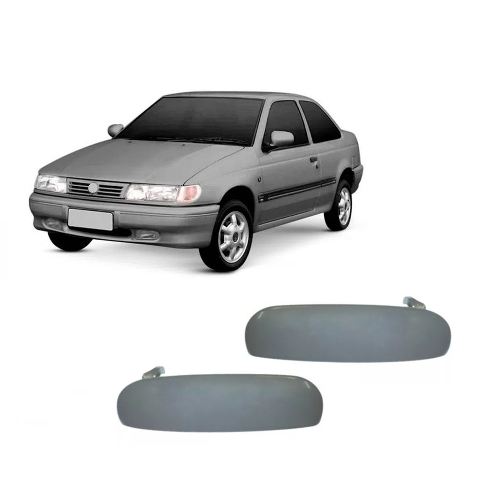 Par Macaneta Externa Porta Dianteira Logus/Pointer 1993 1994 1995 1996 Cinza Sem Chave em Oferta na Shopee