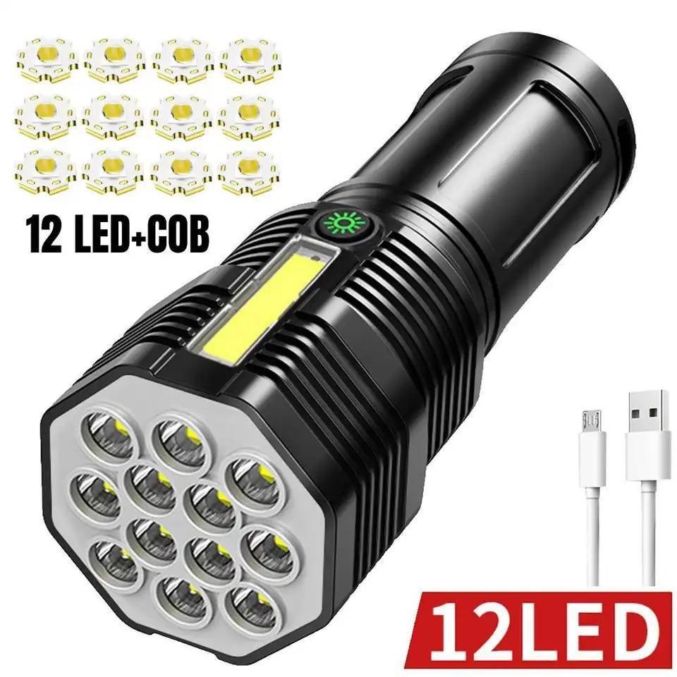 Lanterna tatica mais forte do mundo Led Potente 1500m Recarregável Portátil Ultra Brilhante Com De Longo Alcance mt183