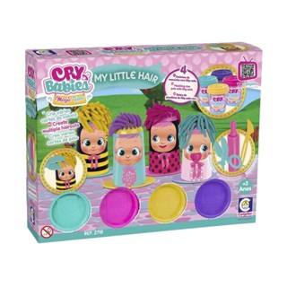 Brinquedo Infantil Massinha My Little Hair Cry Babies Cotiplás - 2718 em Oferta na Shopee