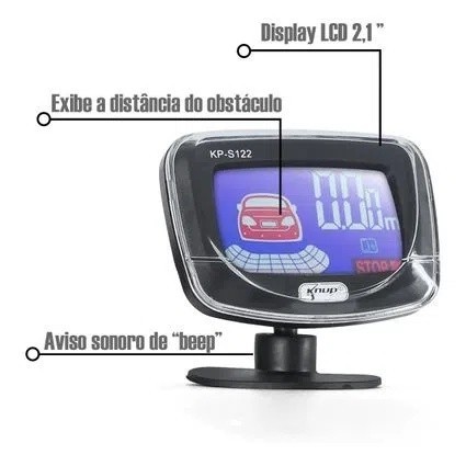 Sensor de Estacionamento KP-S122 - Knup