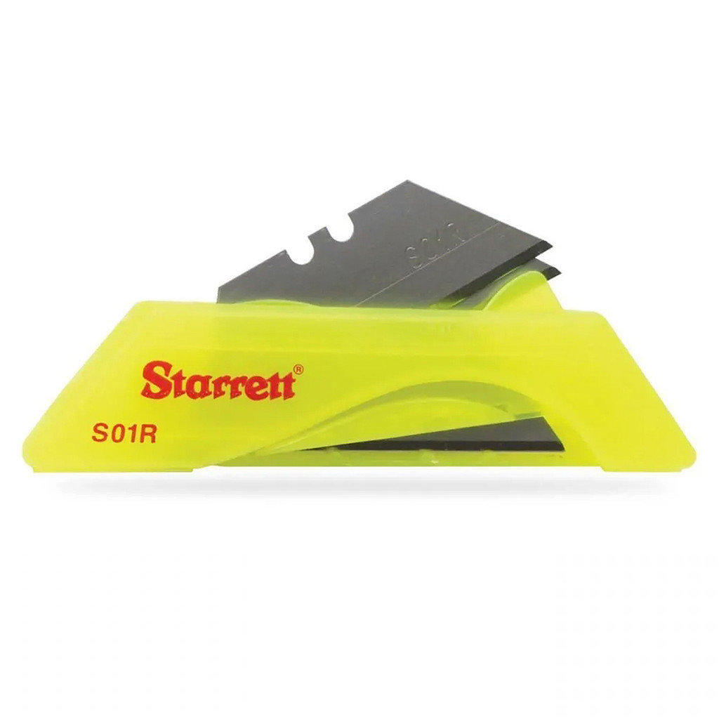 Lâmina pra Estilete Tipo Trapezoidal Starrett 10 Peças KS01R em Oferta na Shopee