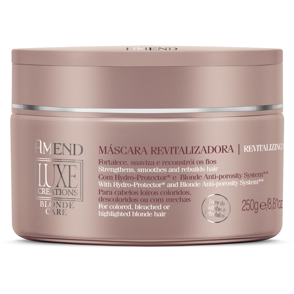 Máscara Luxe Creations Blonde Care Amend 250g