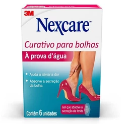 Curativo Nexcare para Bolhas 6 Unidades