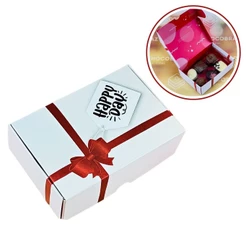 10~50 CAIXAS P/ 06 DOCES HAPPY DAY 5268 12x8x4cm (IDEIA)
