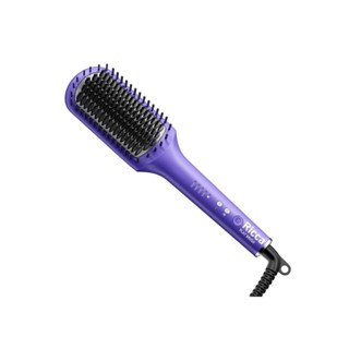 Escova Alisadora Ricca Flat Brush Bivolt Ref 5706 em Oferta na Shopee