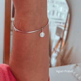 Pingente Medalha São Bento Prata 925 com 9mm em Oferta na Shopee