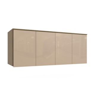 Armário Aéreo 4 Pt Kappesberg Adapt Nogueira/Macadâmia 175cm em Oferta na Shopee