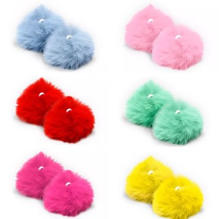 Pompom Pelúcia 70mm com Elástico - 6 Unidades em Oferta na Shopee