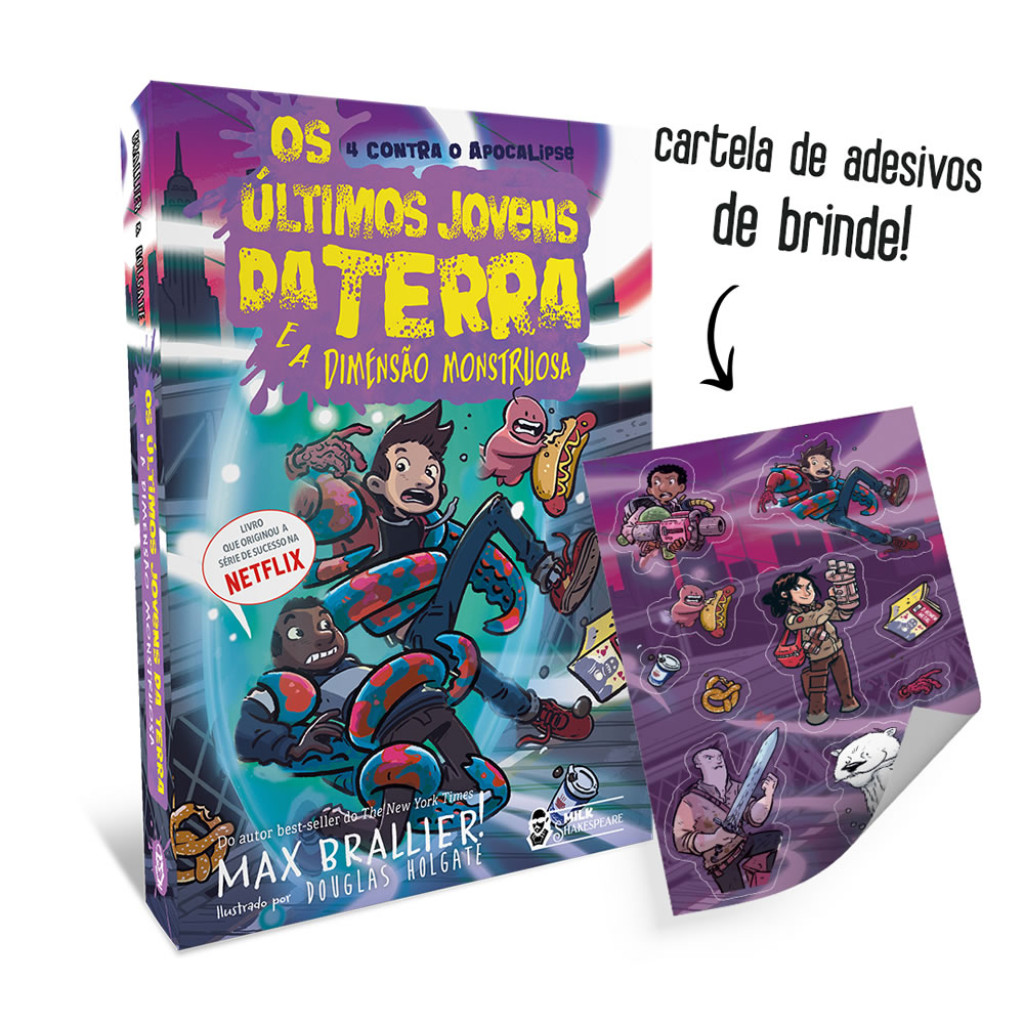 OS ÚLTIMOS JOVENS DA TERRA   E A DIMENSÃO MONSTRUOSA VOL 13 INCLUI BRINDE em Oferta na Shopee
