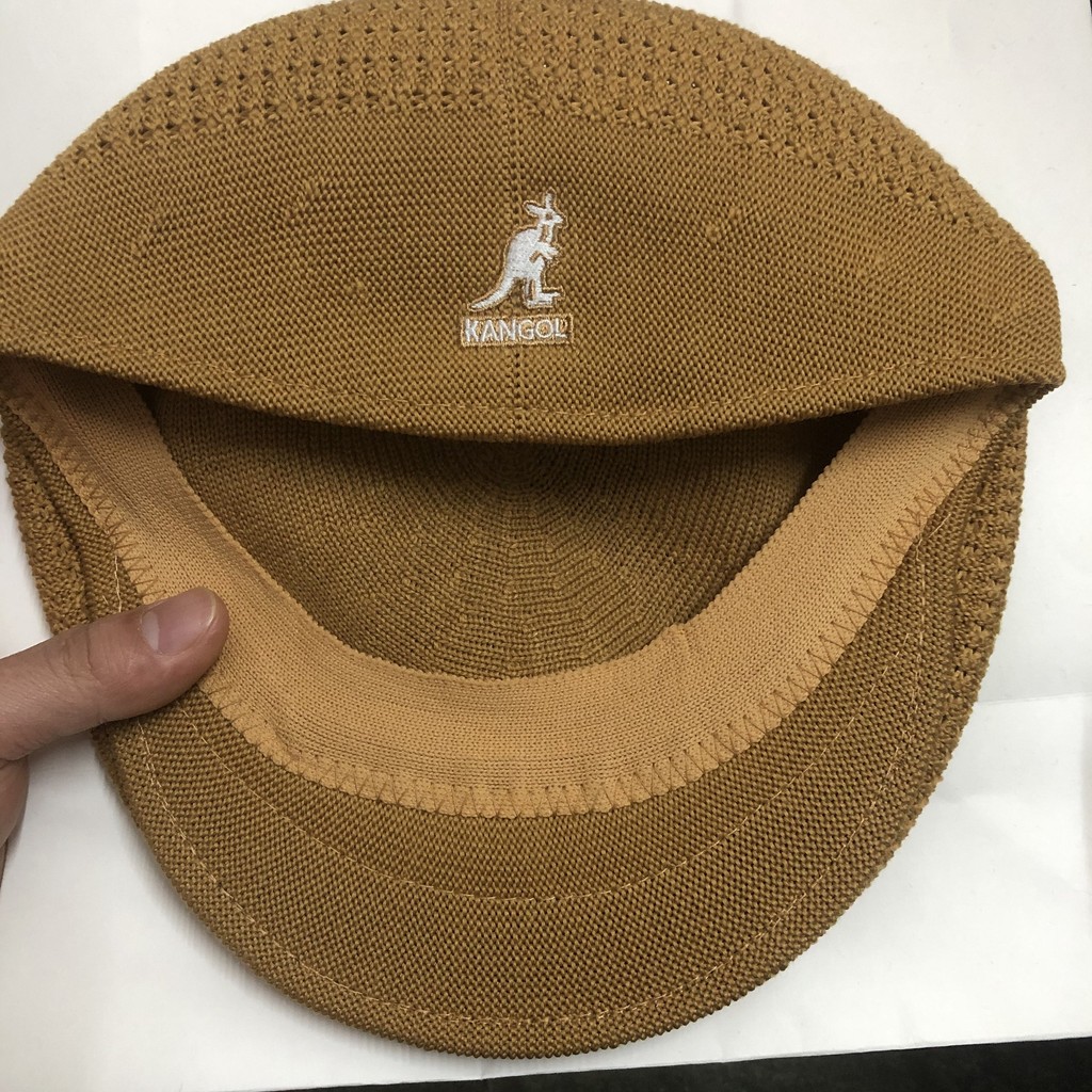 Poliéster KANGOL Canguru Verão Retro Pintor Homens Mulheres Estilo Cap Malha Boina Estilo Fino