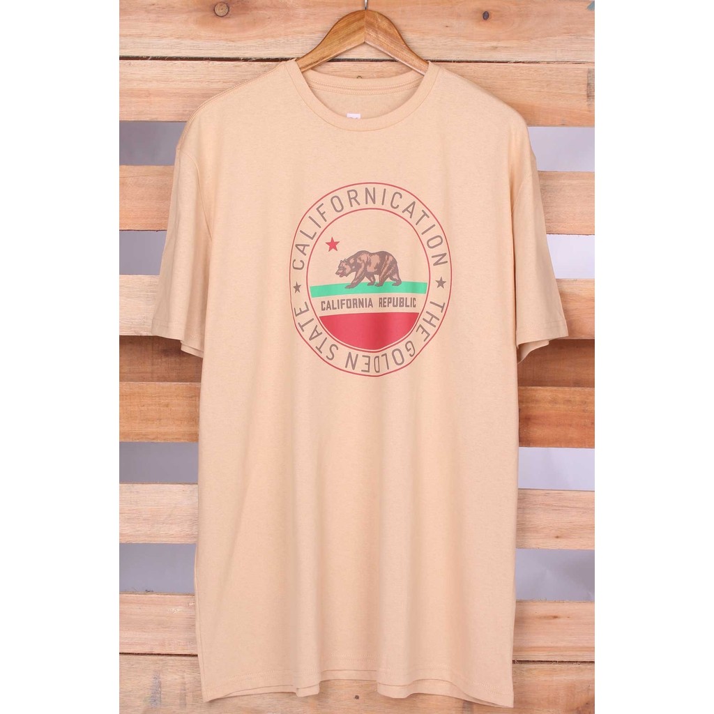 Camiseta Masculina Californication Plus Size 100% Algodão Manga Curta Gola Redonda Gogocloset
