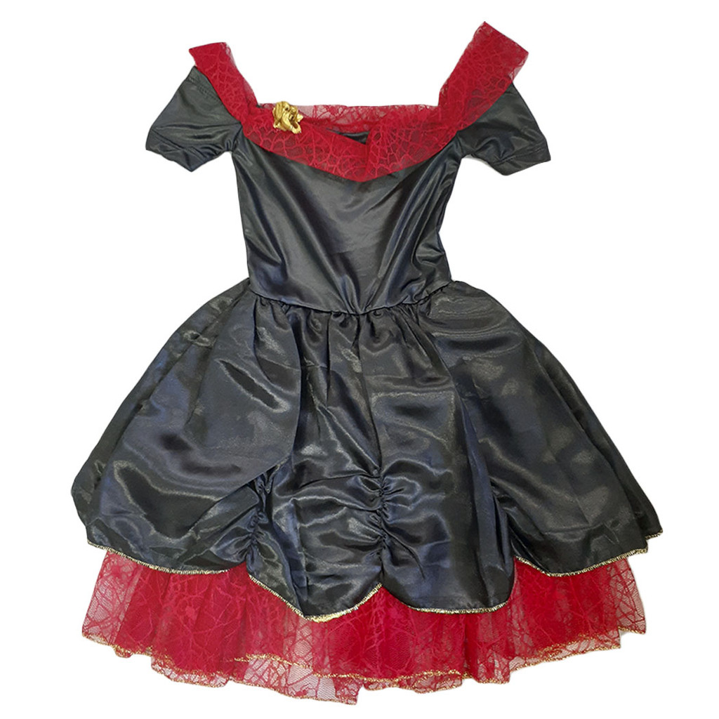 Fantasia Halloween Infantil Viúva Aranha