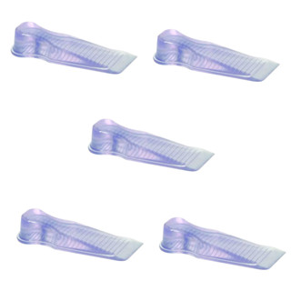 5 Trava Calço Cunha Transparente Prendedor Aparador Para Porta em PVC  (macio como silicone) em Oferta na Shopee