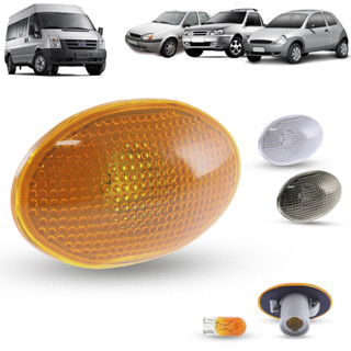 Lanterna Pisca Seta Lateral + Lâmpada Ford Ka 1997 a 2006 Fiesta 1996 a 2002 Courier 1997 a 2013 Transit em Oferta na Shopee
