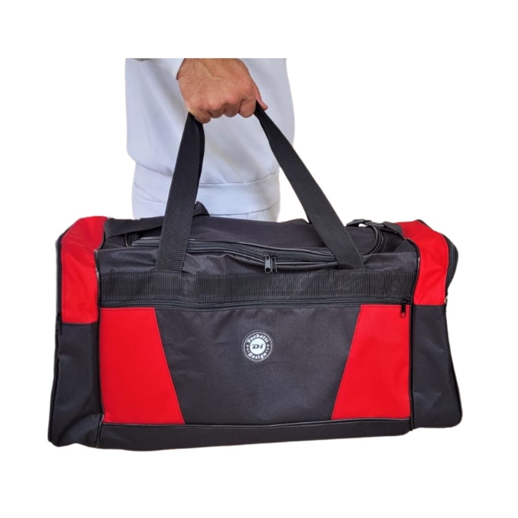Bolsa Viagem Mala De Mão Viagem Média Espaçosa Masculina Feminina VERMELHA