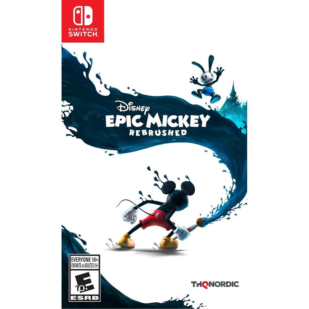 Disney Epic Mickey Rebrushed Switch Midia Fisica