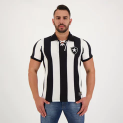 Camisa Botafogo Retrô 1907 Escudo