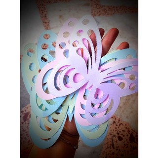 20 Borboletas Candy colors Grande 20 CM de Arco de bola  decoração de festa Borboletas - Borboleta Candy colors
