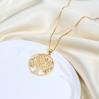 Colar Feminino Requintado Colar árvore Da Vida Para Mulheres Pingente Banhado a Ouro 18k Colar De Ouro Oxidado Para Mulheres Luxuoso E Requintado em Oferta na Shopee