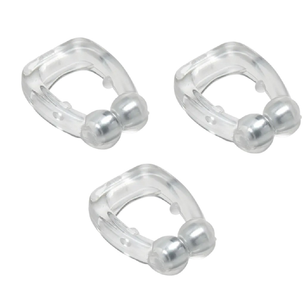 3 Und Aparelho Anti Ronco Silicone magnético Clipe Nasal Magnético Melhora Sono Durma dispositivo em Oferta na Shopee