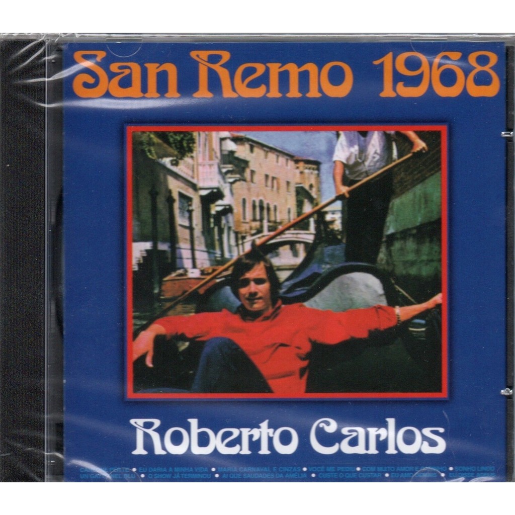 Roberto Carlos Cd San Remo 1968