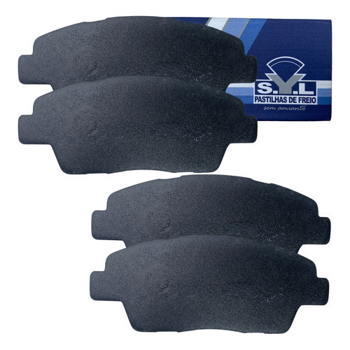 Kit Pastilha Freio Dianteiro Syl Hb20 1.0 12v 2012 2013 2014 2015 2016 2017 2018 2019 - Spare Parts and Accessories for Vehicles