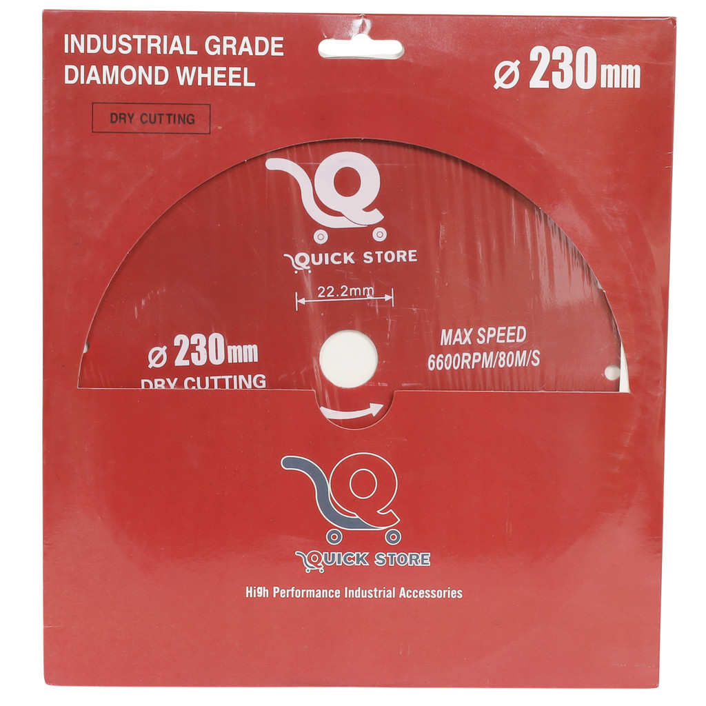 DISCO DE CORTE DIAMANTADO 9  SEGMENTADO em Oferta na Shopee