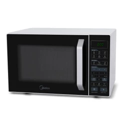 Forno Micro-ondas Midea 27L 800W Branco e Preto MXSA27P1 - 110V