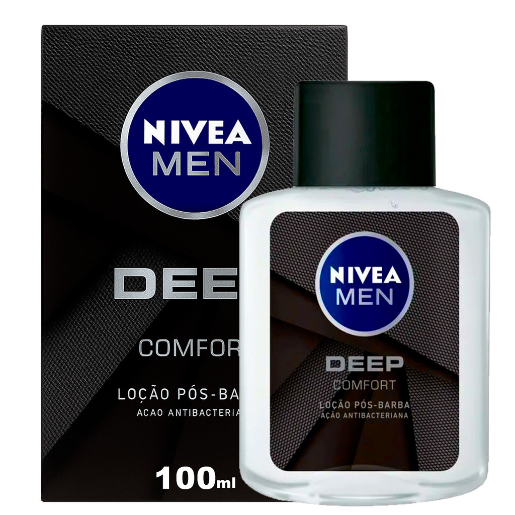 Loção Pós Barba Nivea Men Hidratante Bálsamo Deep Comfort Balm 100ml 