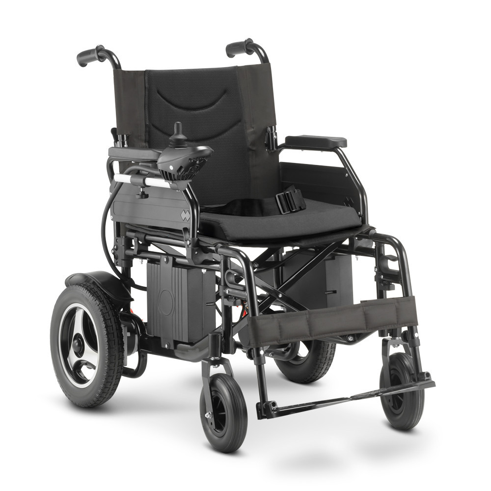 Cadeira de Rodas Motorizada Dobrável até 120 kg Assento de 48 cm D800 Dellamed em Oferta na Shopee