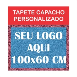 Tapete Capacho 100x60 Personalizado Empresa Loja Logotipo entrada porta comercio vinil