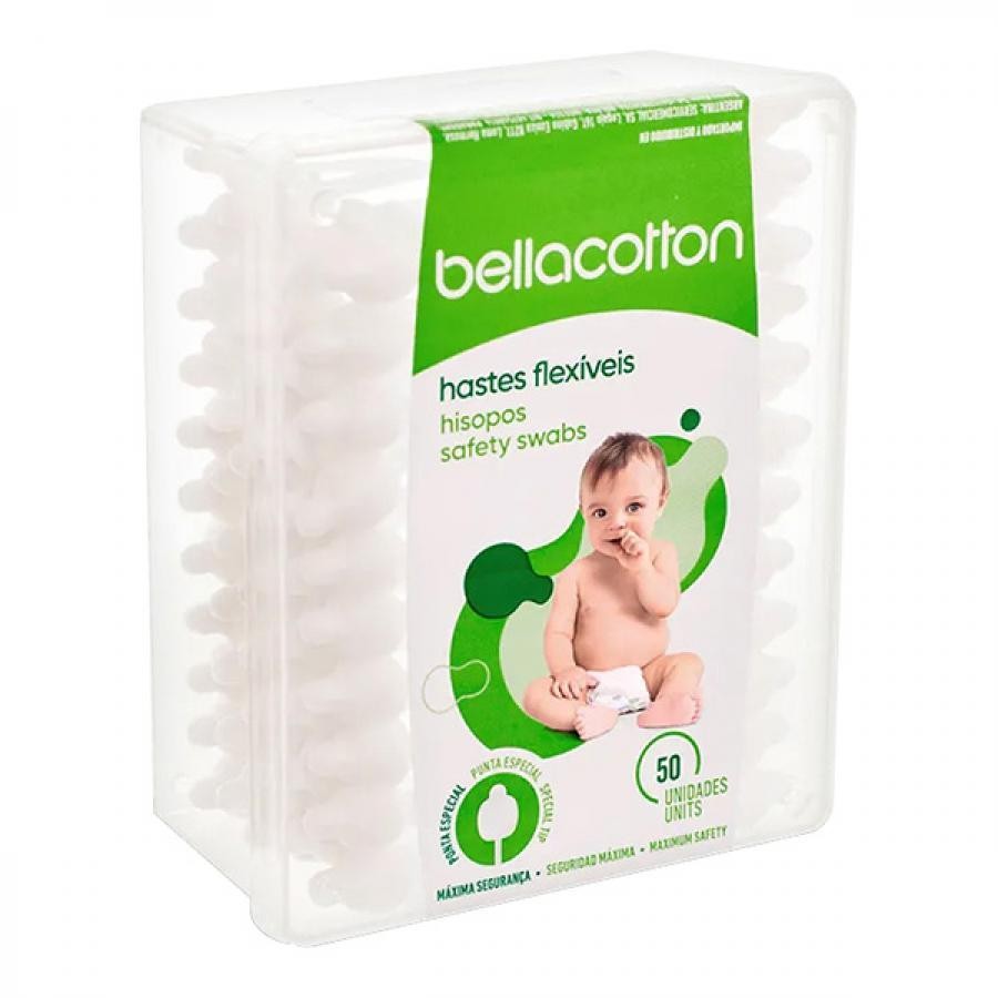 Hastes Flexíveis Bella Cotton C/50un Baby em Oferta na Shopee