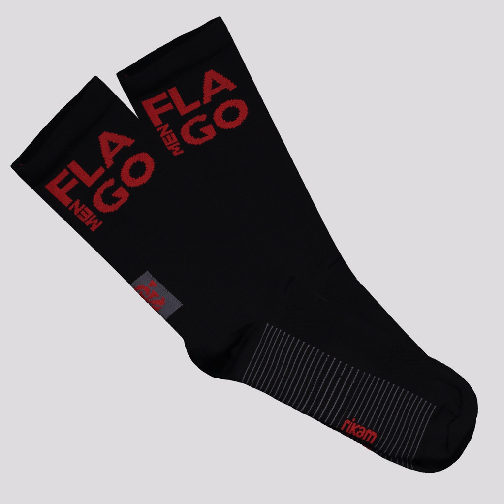 Meia Flamengo Performance Preta em Oferta na Shopee