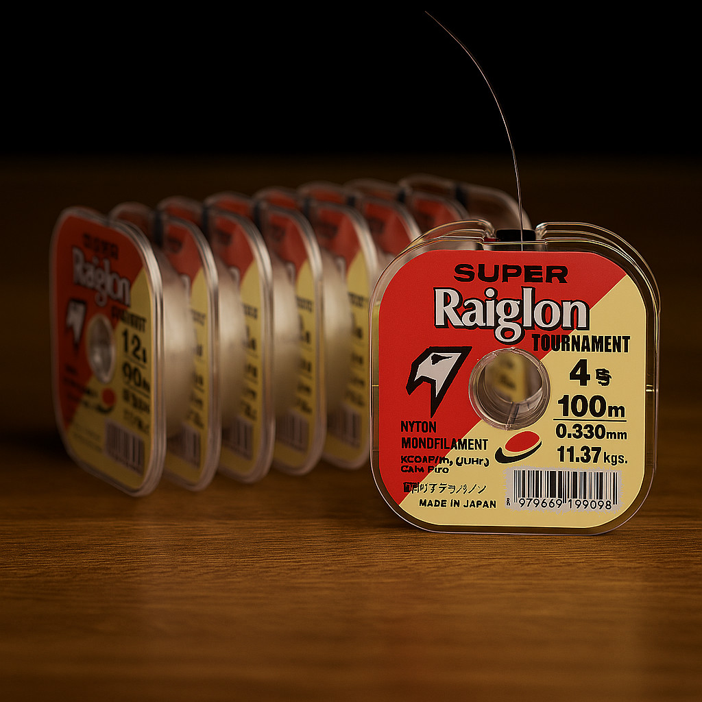 Linha de Pesca Nylon Fluor Coating Branca Monofilamento Super Raiglon Marine Sportes