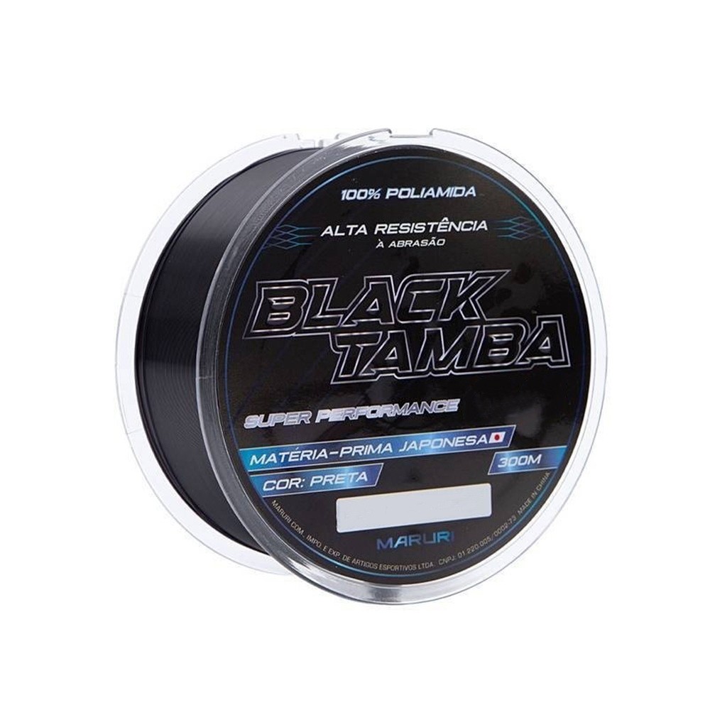 Linha Monofilamento Black Tamba 300mts - Maruri