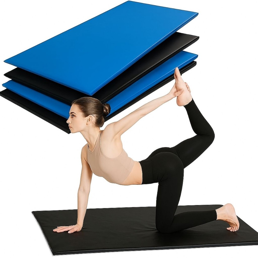 Colchonete Espuma Alta Densidade Impermeável P/ Pilates Yoga Treino Fitness Exercícios Diário Compacto P/ Casa em Oferta na Shopee