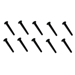 10x Parafusos 6 X 55 Ph Peso Guidao Biz 125 Cbx 200 250 Cb 500 Preto Danidrea 25102