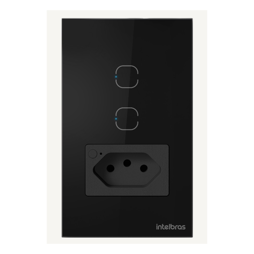 Tomada Inteligente Wi-Fi ETS 2002 Preto