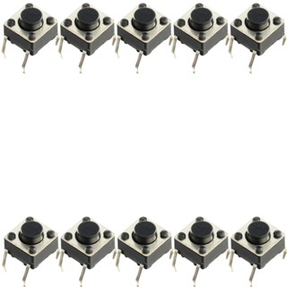 Micro Chave Tactil Push Button 6x6x5mm KFC-A06 4 Terminais - 10 Peças em Oferta na Shopee