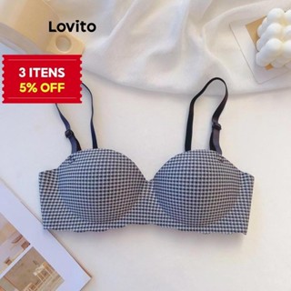 (Trendy) Lovito Bralette Casual Ditsy Floral Padrão Bralette Para Mulheres LNA66485 em Oferta na Shopee