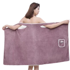 Toalhas de Banho de Secagem Rápida para Mulheres e meninas, roupões de banheiro, roupas Toalha Macia Piscina Sauna Praia