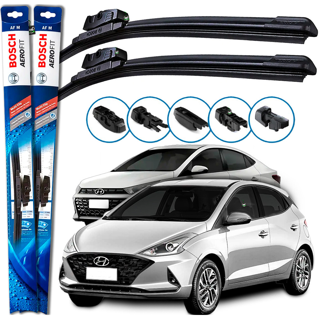 Par Palheta Limpador Parabrisa Bosch HB20 / HB20X / HB20S 2020 2021 2022 2023 2024 em Oferta na Shopee