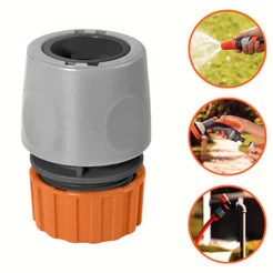 Engate Rápido para Mangueira 1/2 Tramontina 78506000 Cor Laranja