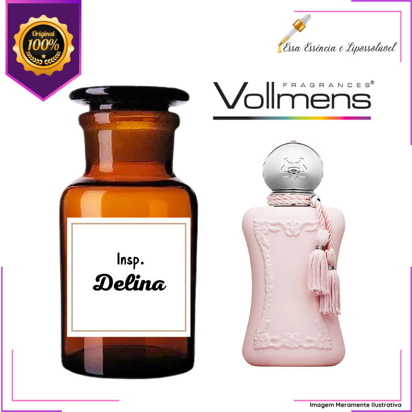 Essência Vollmens Premium Delina LPV - O Toque Sofisticado da Perfumaria Importada Feminina