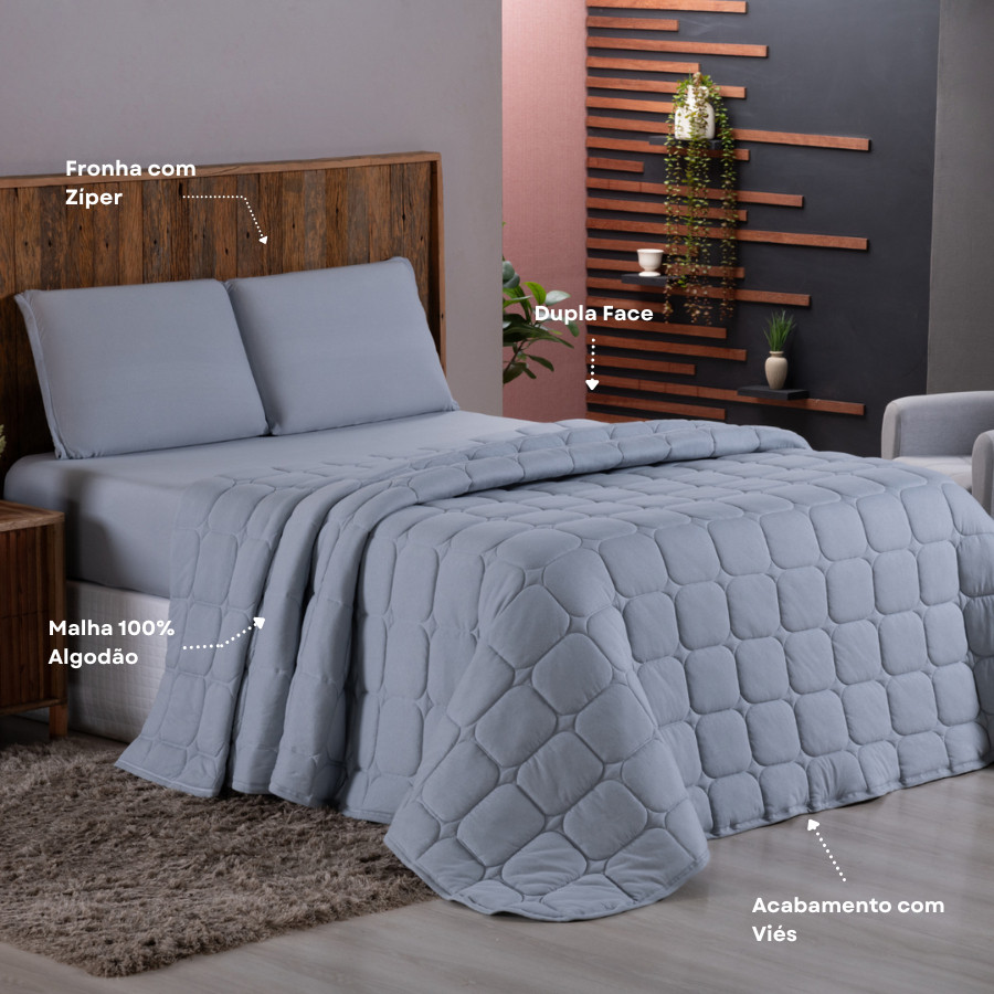 Cobre Leito 100 Algodão King: Onde Comprar | BuscaProdutos
